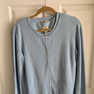 TOMMY BAHAMA SILK/COTTON SWEATER SET w/ TANK TOP